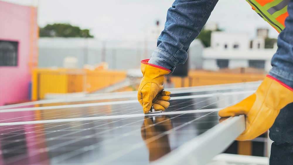 installation de panneaux photovoltaïques