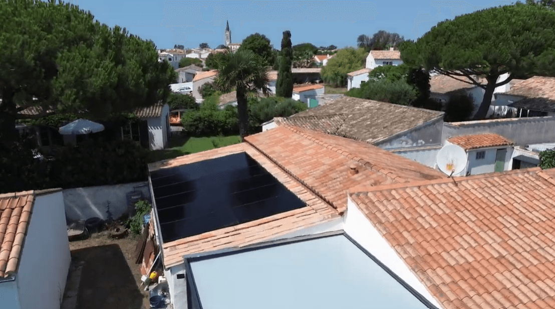 Installation photovoltaïque à La Couarde-sur-Mer