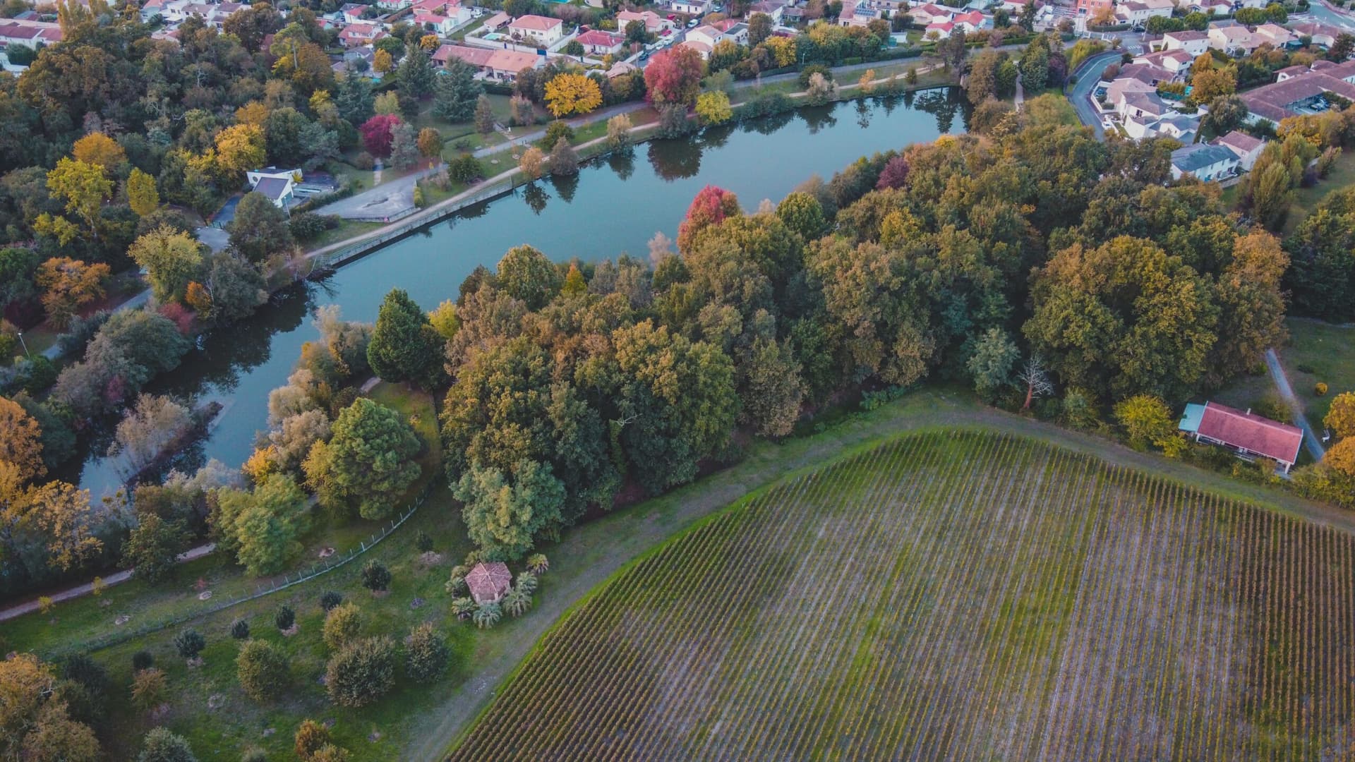 photo de l'automne proche de Bordeaux